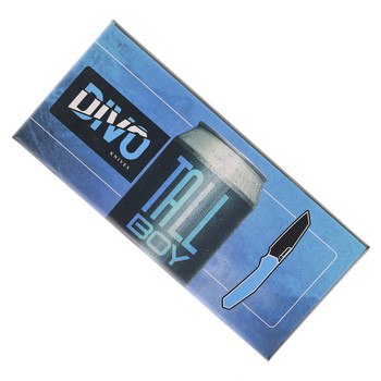 Divo Knives TallBoy V1.5 Pocket Knife Titanium Handle S90V Stonewashed Blade Divo Knives TallBoy V1.5 Pocket Knife Titanium Handle S90V Stonewashed Blade