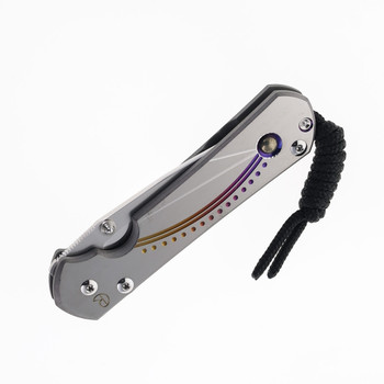 LEFT HANDED Chris Reeve Small Sebenza Unique Graphic Drop Point Folding Knife (1) LEFT HANDED Chris Reeve Small Sebenza Unique Graphic Drop Point Folding Knife (1)