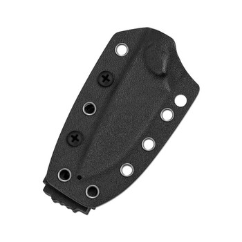 Kizer Buddy Fixed Blade Knife Black Micarta Handle 14C28N Drop Point Plain Edge 1081A8