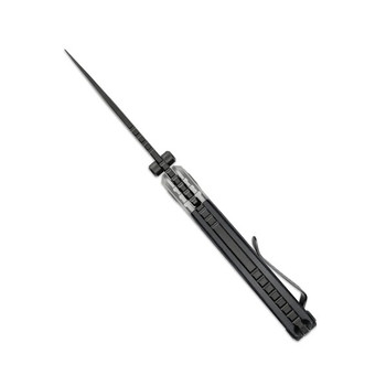 Kizer Pioneer Folding Knife Blue Canyon Titanium Handle S35VN Black Blade ZX-FK03A5 Kizer Pioneer Folding Knife Blue Canyon Titanium Handle S35VN Black Blade ZX-FK03A5