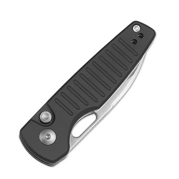 Kizer Parakeet Folding Knife Black Aluminum Handle Nitro-V Drop Point Plain Edge V2706A4 Kizer Parakeet Folding Knife Black Aluminum Handle Nitro-V Drop Point Plain Edge V2706A4