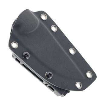 TwoSun Fixed Blade Knife Black Micarta Handle K110 Plain Edge TS521-K110