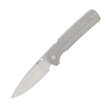 Cold Steel Full Metal Atlas Folding Knife Gray Titanium Handle S35VN Plain Edge FL-35FMA-SA