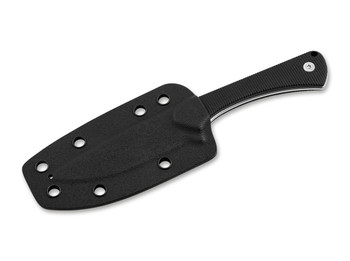 Boker Brasa Fixed Blade Knife Black G10 Handle 440C Drop Point