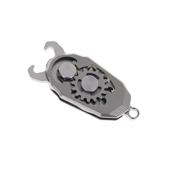 Ketuo Beetle Mini Folding Knife Titanium Handle M390 Plain Edge