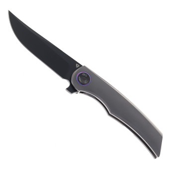 Tuya Persia Folding Knife Integral Titanium Handle S90V Blade T1750-A #21