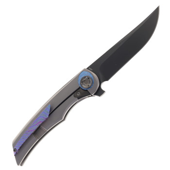 Tuya Persia Folding Knife Integral Titanium Handle S90V Blade T1750-A #14