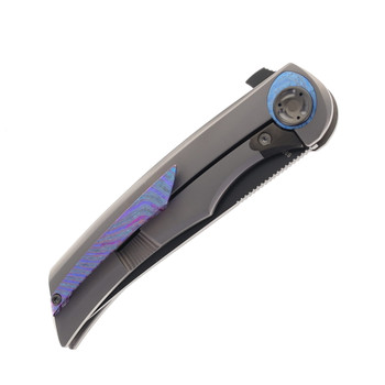 Tuya Persia Folding Knife Integral Titanium Handle S90V Blade T1750-A #14