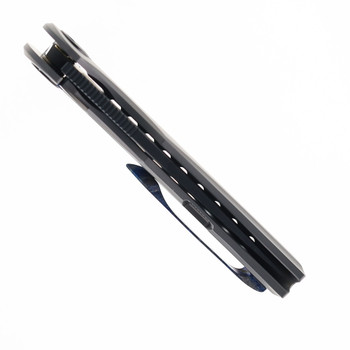 Tuya Persia Folding Knife Integral Titanium Handle w/ Holes S90V Blade T1750-A #1