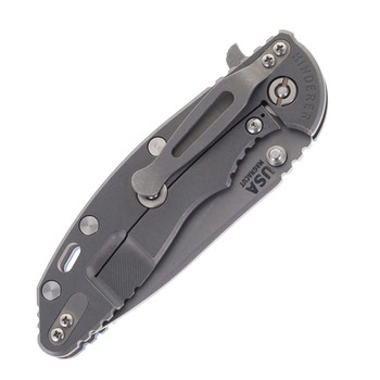 Hinderer XM-18 Skinny Slicer Folding Knife Blue G10 Handle Magnacut Working Finish