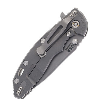 Hinderer XM-18 Skinny Slicer Folding Knife Black G10 Handle Magnacut Working Finish