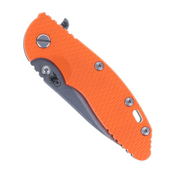 Hinderer XM-18 Skinny Slicer Folding Knife Orange G10 Handle Magnacut Stonewashed Finish