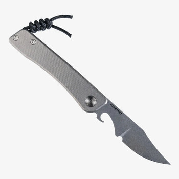 Tactile Knife Bexar Bottle Opener/Folding Knife Titanium Handle Magnacut Plain Edge