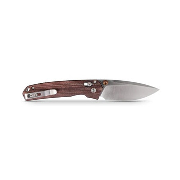Vosteed Mini Psyop Folding Knife Maroon Micarta Handle Elmax Drop Point Plain Edge Satin Finish A2308 Vosteed Mini Psyop Folding Knife Maroon Micarta Handle Elmax Drop Point Plain Edge Satin Finish A2308