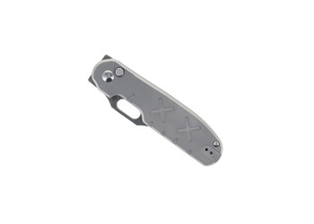 WMK  Exclusive Kizer Yue Cormorant Button Lock Folding Knife Titanium Handle  M390 Sheepsfoot Plain Edge KI4562E4 WMK  Exclusive Kizer Yue Cormorant Button Lock Folding Knife Titanium Handle  M390 Sheepsfoot Plain Edge KI4562E4