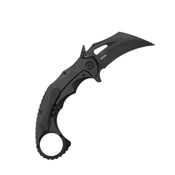 KB Wrath Folding Knife Black Titanium Handle M390 Karambit Plain Edge Blackwash Finish KB271C KB Wrath Folding Knife Black Titanium Handle M390 Karambit Plain Edge Blackwash Finish KB271C