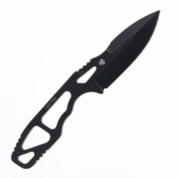 Kubey TAG Fixed Blade Knife Blackwash  AUS-10 Handle/Blade Spear Point Plain Edge KU282A Kubey TAG Fixed Blade Knife Blackwash  AUS-10 Handle/Blade Spear Point Plain Edge KU282A