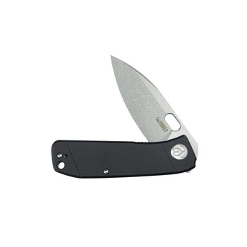 Kubey Hyde Folding Knife Black G10 Handle 14C28N Plain Edge Sandblast Finish KU2104A Kubey Hyde Folding Knife Black G10 Handle 14C28N Plain Edge Sandblast Finish KU2104A