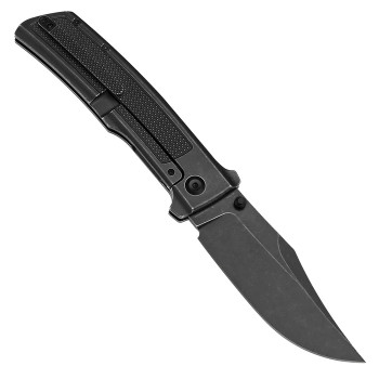 Kansept Bison Folding Knife Blackwash Titanium Handle S35VN Plain Edge Blackwash Finish K1108A4 Kansept Bison Folding Knife Blackwash Titanium Handle S35VN Plain Edge Blackwash Finish K1108A4