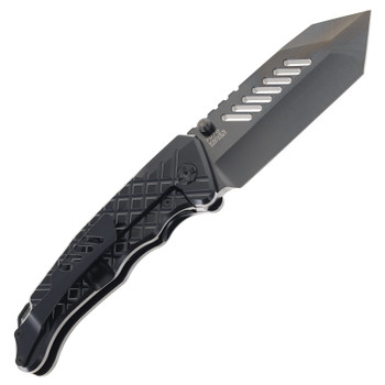 PMP Knives Beast Prime Pocket Knife Black Titanium Handle 3V Steel Blade PMP Knives Beast Prime Pocket Knife Black Titanium Handle 3V Steel Blade