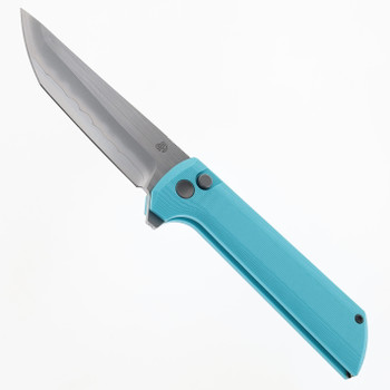 Northern Mountain Blades CHOP 2 Folding Knife Sky Blue G10 Handle