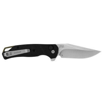 Kershaw Runoff Folding Knife 8Cr13MoV Satin Finish Black Nylon Handle 1429