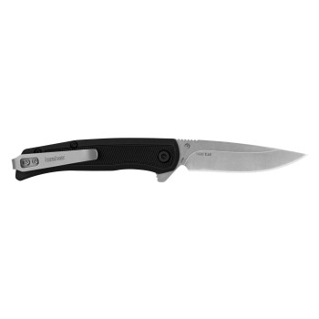 Kershaw Outfield Folding Knife Stonewashed 4Cr14 Blade Black Nylon Handle 1428 Kershaw Outfield Folding Knife Stonewashed 4Cr14 Blade Black Nylon Handle 1428