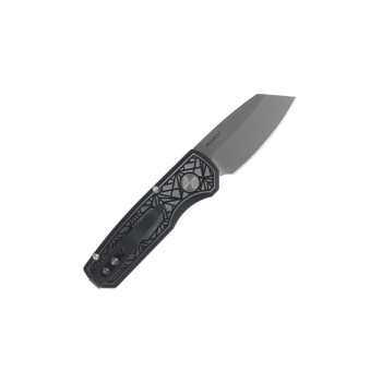 Protech Runt 5 Custom Auto Knife Nexus Stainless Steel Handle Reverse Tanto Plain Edge Protech Runt 5 Custom Auto Knife Nexus Stainless Steel Handle Reverse Tanto Plain Edge