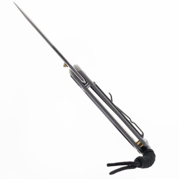 Chris Reeve Small Sebenza Bog Oak Inlay Pocket Knife Glass Blasted Titanium Handle Stonwashed Magnacut Blade S31-1100 Chris Reeve Small Sebenza Bog Oak Inlay Pocket Knife Glass Blasted Titanium Handle Stonwashed Magnacut Blade S31-1100