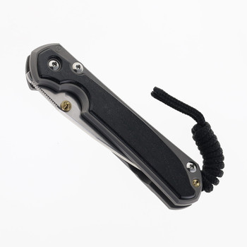 Chris Reeve Small Sebenza Bog Oak Inlay Pocket Knife Glass Blasted Titanium Handle Stonwashed Magnacut Blade S31-1100 Chris Reeve Small Sebenza Bog Oak Inlay Pocket Knife Glass Blasted Titanium Handle Stonwashed Magnacut Blade S31-1100