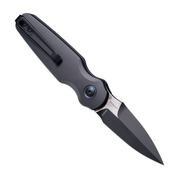 Hogue Balista II Limited Edition Auto Knife Black Aluminum/Carbon Fiber Handle Magnacut Plain Edge 64290-LIM Hogue Balista II Limited Edition Auto Knife Black Aluminum/Carbon Fiber Handle Magnacut Plain Edge 64290-LIM