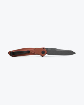 Benchmade Osborne Auto Knife Burnt Copper Aluminum Handle Reverse Tanto Plain Black Blade 9400BK-03 Benchmade Osborne Auto Knife Burnt Copper Aluminum Handle Reverse Tanto Plain Black Blade 9400BK-03