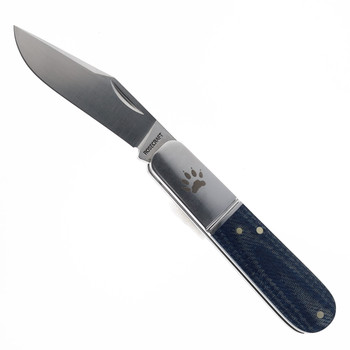 RoseCraft Otter Creek Barlow Folding Knife Denim Micarta Handle D2 Plain Edge RCT020-BDM RoseCraft Otter Creek Barlow Folding Knife Denim Micarta Handle D2 Plain Edge RCT020-BDM