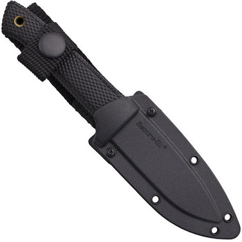 Cold Steel Pendleton Mini Hunter Fixed Blade Knife Black Handle Satin Plain 36LPCM