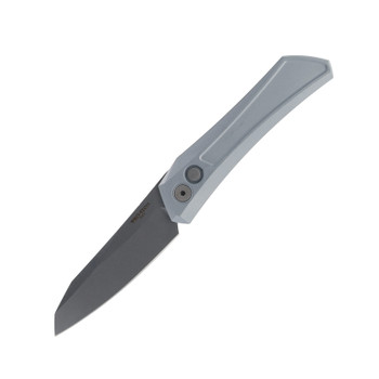 Protech Oligarch Auto Knife Grey Aluminum Handle Magnacut Wharncliffe Plain Edge DS101-Grey Protech Oligarch Auto Knife Grey Aluminum Handle Magnacut Wharncliffe Plain Edge DS101-Grey