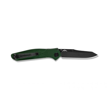 Benchmade Auto Osborne Folding Knife Green Anodized Alum Handle S30V Reverse Tanto Blade 9400BK Benchmade Auto Osborne Folding Knife Green Anodized Alum Handle S30V Reverse Tanto Blade 9400BK