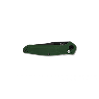Benchmade Auto Osborne Folding Knife Green Anodized Alum Handle S30V Reverse Tanto Blade 9400BK Benchmade Auto Osborne Folding Knife Green Anodized Alum Handle S30V Reverse Tanto Blade 9400BK