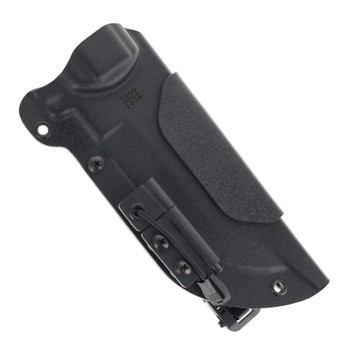 Halfbreed Gen-2 Fixed Blade Knife Black G10 Handle 3V Plain Edge Stonewash Finish LBK-01 Gen-2