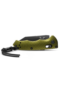 Benchmade Auto Immunity Knife Woodland Green Aluminum Handle CPM-M4 Wharncliffe Plain Black Blade 2900BK-2 Benchmade Auto Immunity Knife Woodland Green Aluminum Handle CPM-M4 Wharncliffe Plain Black Blade 2900BK-2