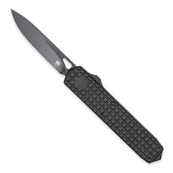 CobraTec Large Black Mamba OTF Auto Knife Black Aluminum Handle D2 Plain Black Blade CTBM CobraTec Large Black Mamba OTF Auto Knife Black Aluminum Handle D2 Plain Black Blade CTBM