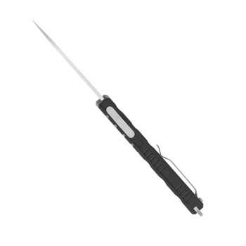 CobraTec Large Enforcer OTF Auto Knife Black Aluminum Handle M390 Plain Edge CTEBLKM390DNS CobraTec Large Enforcer OTF Auto Knife Black Aluminum Handle M390 Plain Edge CTEBLKM390DNS