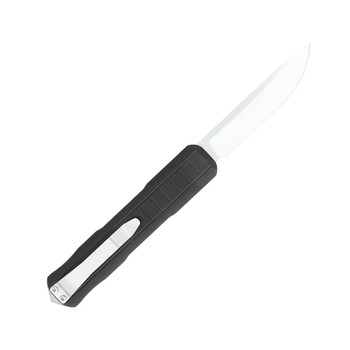CobraTec Raptor OTF Auto Knife Black Aluminum Handle D2 Plain Edge CTRPTBLKDNS CobraTec Raptor OTF Auto Knife Black Aluminum Handle D2 Plain Edge CTRPTBLKDNS