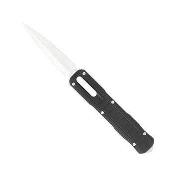 CobraTec Raptor OTF Auto Knife Black Aluminum Handle D2 Plain Edge CTRPTBLKDNS CobraTec Raptor OTF Auto Knife Black Aluminum Handle D2 Plain Edge CTRPTBLKDNS