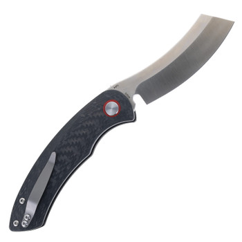 RED HORSE HELL RAZOR P SERIES AUTO CARBON FIBER HANDLE SATIN S35V BLADE HRAUTCFSAT RED HORSE HELL RAZOR P SERIES AUTO CARBON FIBER HANDLE SATIN S35V BLADE HRAUTCFSAT
