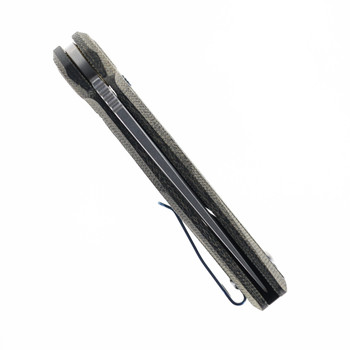 Reate PL-7 Pivot Lock Folding Knife Green/Black Micarta Handle Satin Nitro-V Blade Reate PL-7 Pivot Lock Folding Knife Green/Black Micarta Handle Satin Nitro-V Blade