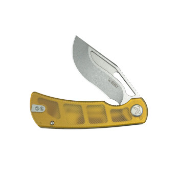 Kubey Gurkha EDC Folding Knife Ultem Handle 14C28N Blade Knife KU397C Kubey Gurkha EDC Folding Knife Ultem Handle 14C28N Blade Knife KU397C