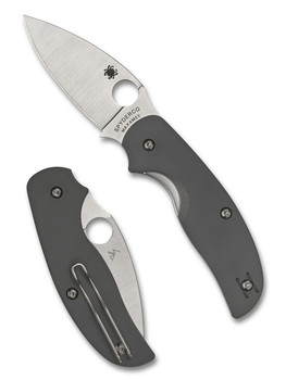 Discontinued Spyderco Sage 1 Pocket Knife Gray G10 Handle Maxament Spear Point C123GPGY