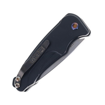 Medford Smooth Criminal Auto Knife Black Aluminum Handle S45VN Drop Point Plain Edge MKA394TQ-42AB-TFCP-Q4 Medford Smooth Criminal Auto Knife Black Aluminum Handle S45VN Drop Point Plain Edge MKA394TQ-42AB-TFCP-Q4