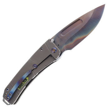 Medford Midi Marauder Limited Edition Fallout Finish Folding Knife Aluminum Handle S45VN Drop Point Plain Edge MK0334TT-01TM-TFCF-BN Medford Midi Marauder Limited Edition Fallout Finish Folding Knife Aluminum Handle S45VN Drop Point Plain Edge MK0334TT-01TM-TFCF-BN