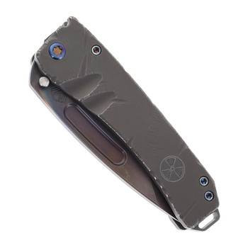 Medford Midi Marauder Limited Edition Fallout Finish Folding Knife Aluminum Handle S45VN Drop Point Plain Edge MK0334TT-01TM-TFCF-BN Medford Midi Marauder Limited Edition Fallout Finish Folding Knife Aluminum Handle S45VN Drop Point Plain Edge MK0334TT-01TM-TFCF-BN